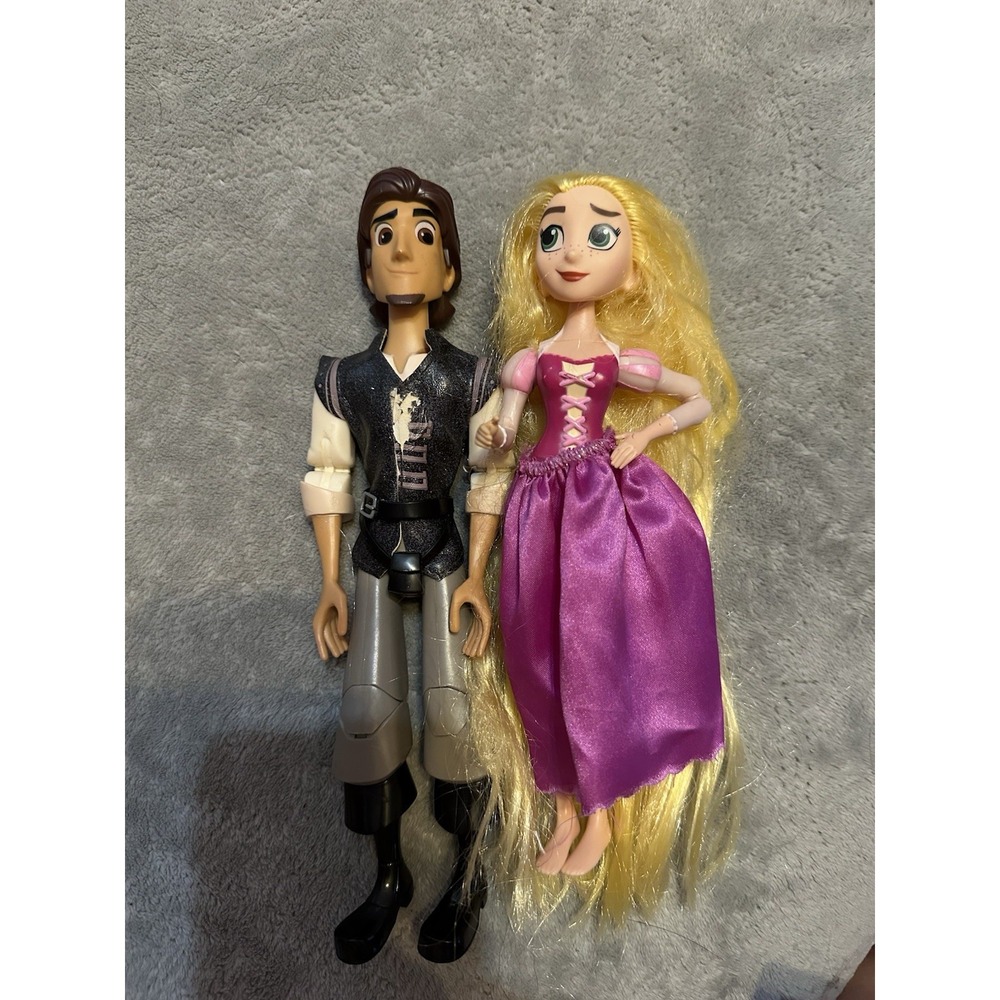 Disney‎ Tangled The Series Royal Proposal Flynn Rider & Rapunzel Dolls